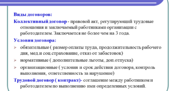 Что регулирует и как заключается коллективный договор