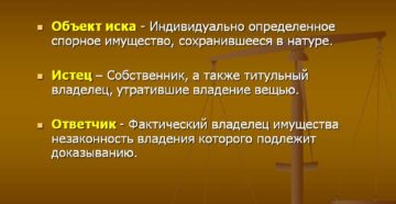 Что такое виндикационный иск
