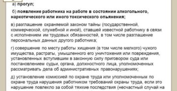 Прогулы на работе Трудовой кодекс
