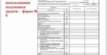 Отчет о целевом использовании полученных средств образец бланк