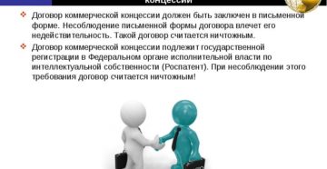 Договор коммерческой концессии образец бланк